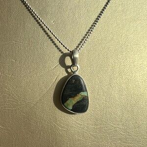 Blackjack Turquoise Pendant
